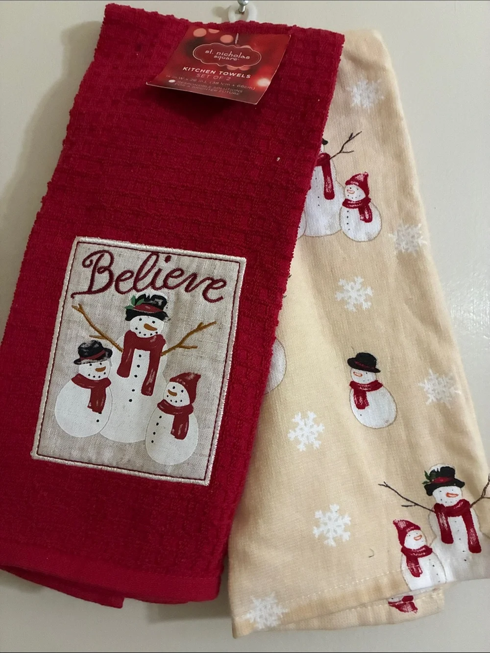 St. Nicholas Square - KITCHEN TOWELS (sets of 2) - your choice